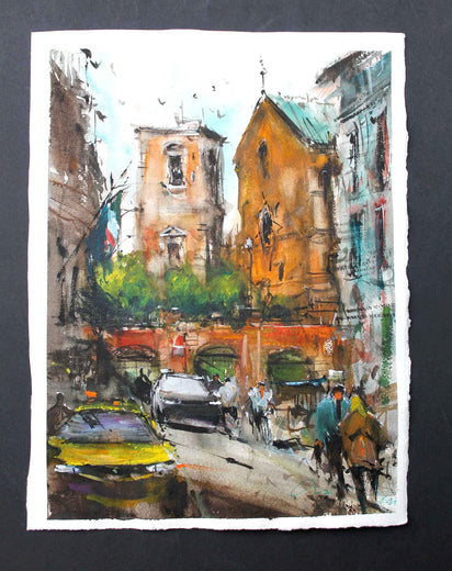 Napoli City Life by Maximilian Damico |  Context View of Artwork 