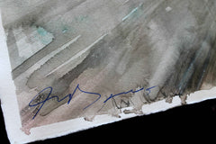 Original art for sale at UGallery.com | Raining in Prague by Maximilian Damico | $1,250 | watercolor painting | 30' h x 22' w | thumbnail 2