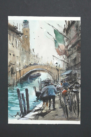 Romantic Venezia by Maximilian Damico |  Context View of Artwork 