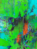 Original art for sale at UGallery.com | Evergreen by Maya Henaff | $900 | acrylic painting | 20' h x 20' w | thumbnail 4