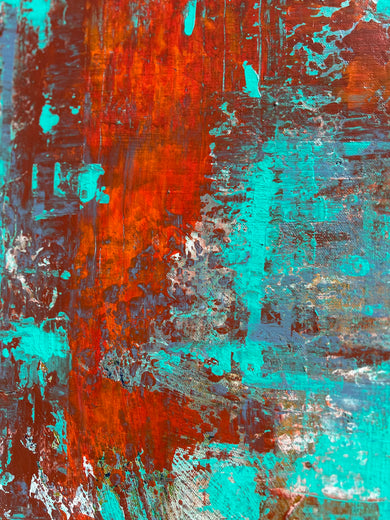 Flowing by Maya Henaff |   Closeup View of Artwork 