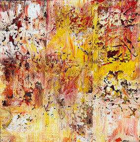 Original art for sale at UGallery.com | Hopeful by Maya Henaff | $950 | acrylic painting | 24' h x 24' w