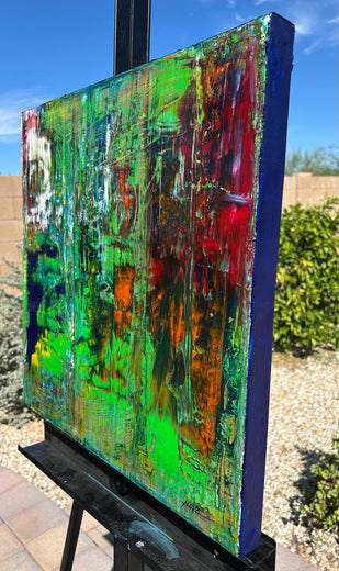 Illusion by Maya Henaff |  Side View of Artwork 