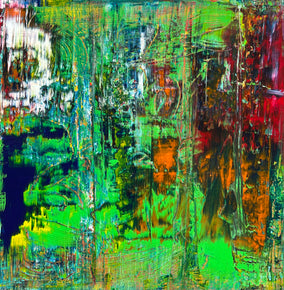 Original art for sale at UGallery.com | Illusion by Maya Henaff | $900 | acrylic painting | 20' h x 20' w