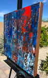 Original art for sale at UGallery.com | Impulse by Maya Henaff | $900 | acrylic painting | 20' h x 20' w | thumbnail 2