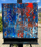 Original art for sale at UGallery.com | Impulse by Maya Henaff | $900 | acrylic painting | 20' h x 20' w | thumbnail 3