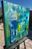 Original art for sale at UGallery.com | Kaleidoscope by Maya Henaff | $900 | acrylic painting | 20' h x 20' w | thumbnail 2