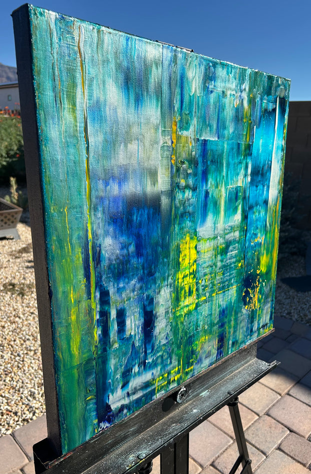 Kaleidoscope by Maya Henaff |  Side View of Artwork 