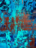 Original art for sale at UGallery.com | Meditation by Maya Henaff | $1,150 | acrylic painting | 36' h x 24' w | thumbnail 4