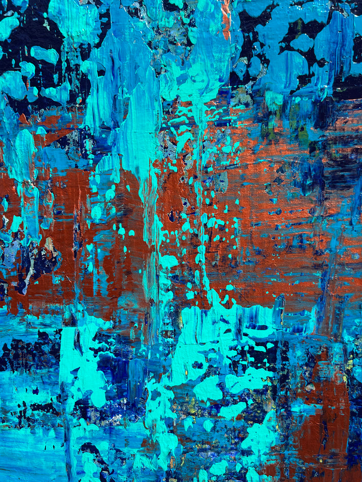 Meditation by Maya Henaff |  Closeup View of Artwork 