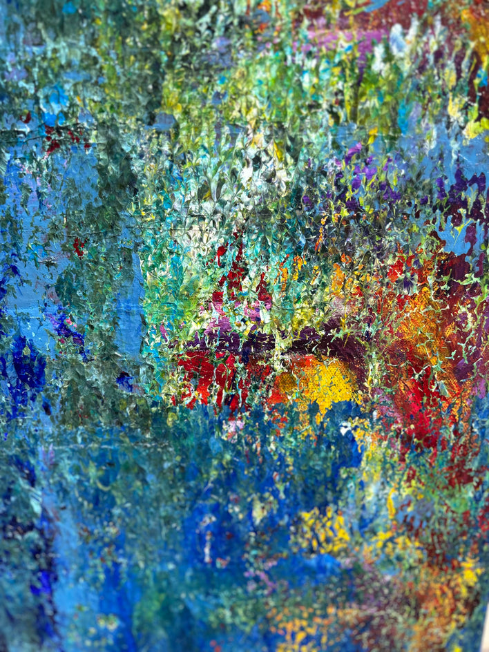 Split by Maya Henaff |  Closeup View of Artwork 