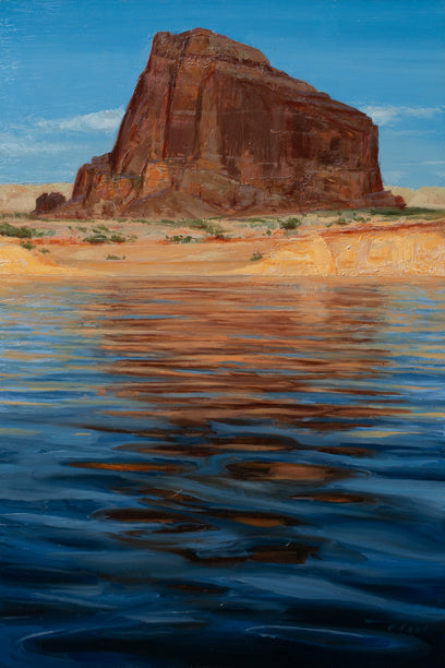 Rockface Reflection by McGarren Flack | Artwork Main Image