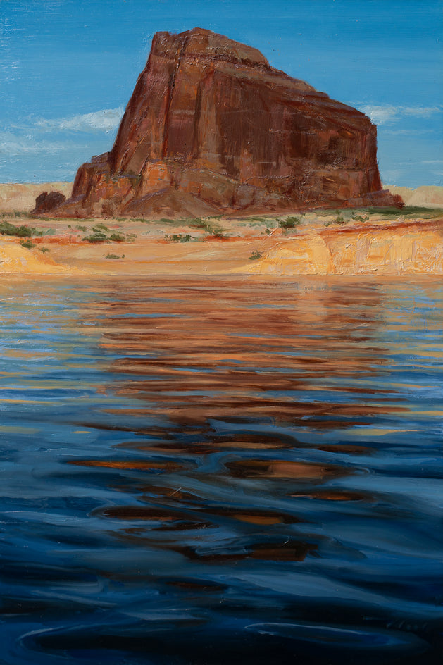 Rockface Reflection by McGarren Flack |  Artwork Main Image 