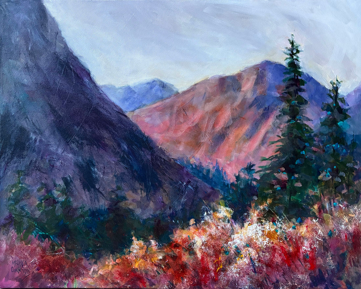 Secrets in the Mountains by Melissa Gannon |  Artwork Main Image 