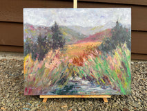 Original art for sale at UGallery.com | Mists of Spring by Melissa Gannon | $900 | oil painting | 20' h x 24' w | thumbnail 3