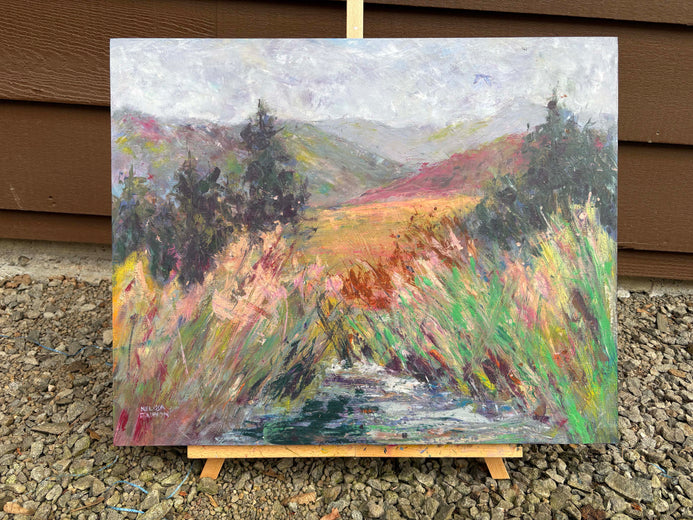 Mists of Spring by Melissa Gannon |  Context View of Artwork 