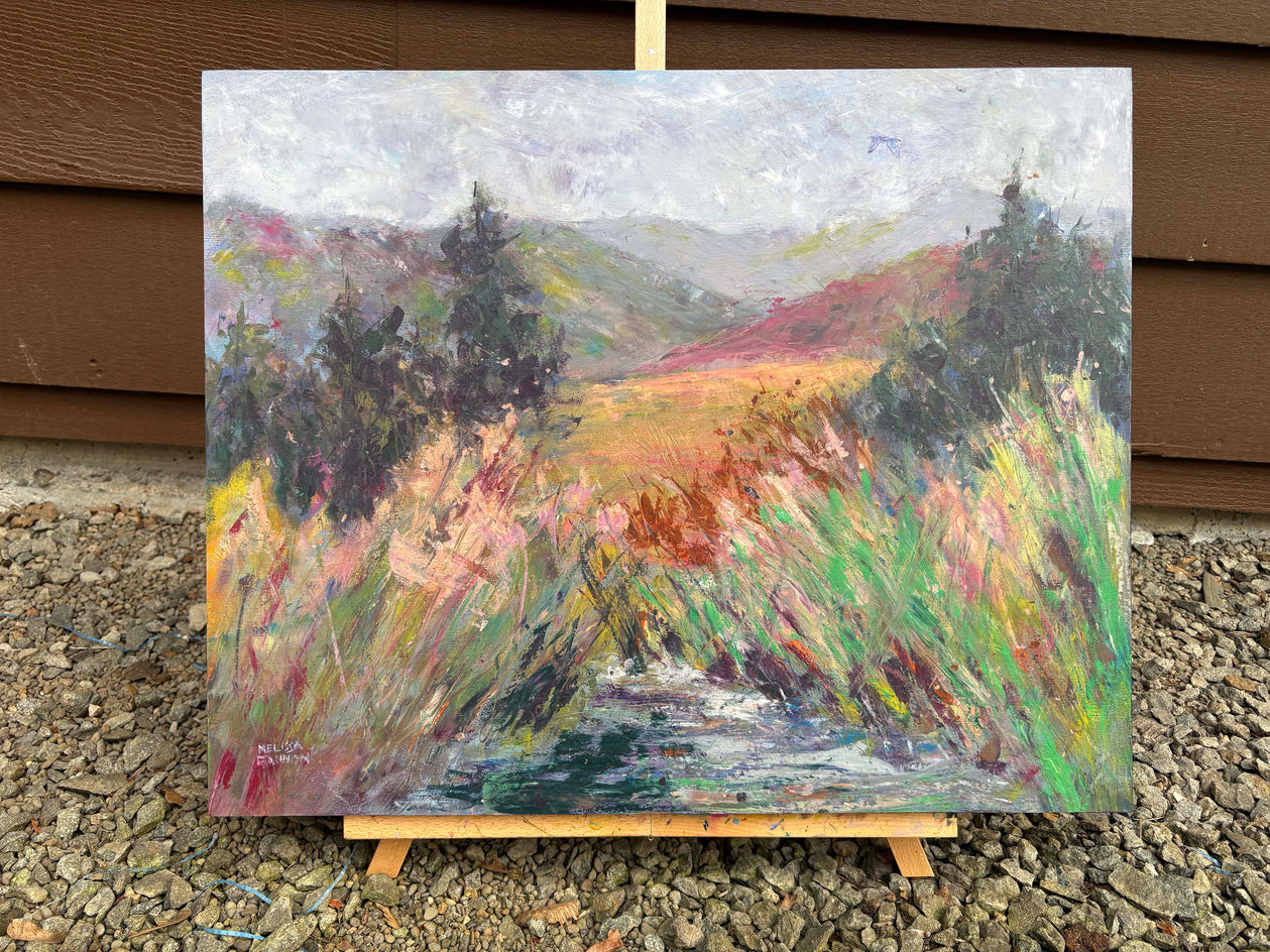 Mists of Spring by Melissa Gannon |  Context View of Artwork 