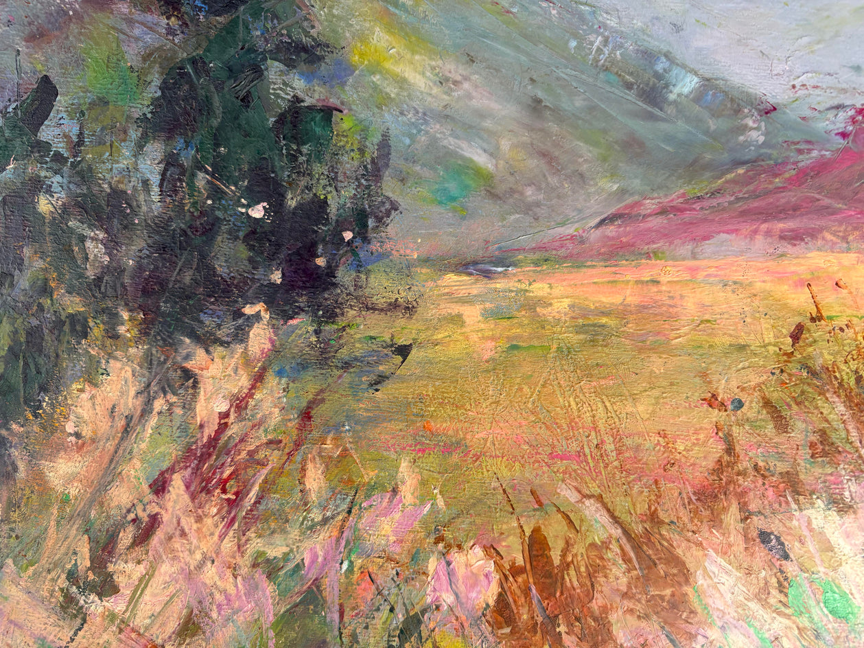 Mists of Spring by Melissa Gannon |  Closeup View of Artwork 