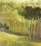 Original art for sale at UGallery.com | In the Park by Mena Malgavkar | $350 | acrylic painting | 11' h x 11' w | thumbnail 4