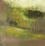 Original art for sale at UGallery.com | In the Park by Mena Malgavkar | $350 | acrylic painting | 11' h x 11' w | thumbnail 1