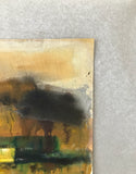 Original art for sale at UGallery.com | Rocky Mountain by Mena Malgavkar | $625 | mixed media artwork | 30' h x 20' w | thumbnail 2