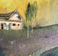 Original art for sale at UGallery.com | Uncle's House by Mena Malgavkar | $350 | mixed media artwork | 11' h x 11' w | thumbnail 4