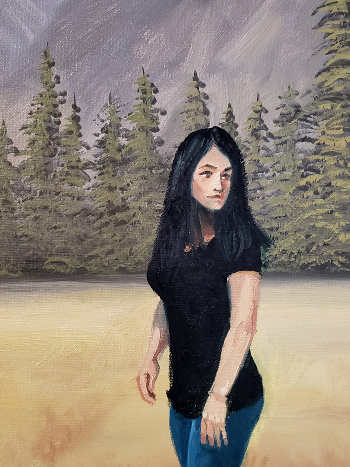 Getaway by Michael Wedge |  Closeup View of Artwork 