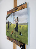 Original art for sale at UGallery.com | Installation by Michael Wedge | $500 | oil painting | 16' h x 20' w | thumbnail 2
