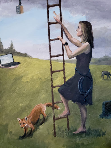 Installation by Michael Wedge |   Closeup View of Artwork 