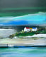 Original art for sale at UGallery.com | Shoreline Calm by Mikhail Zuyeu | $650 | oil painting | 20' h x 16' w | thumbnail 1