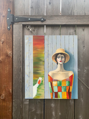 The Silent Visitor by Mikhail Zuyeu |  Context View of Artwork 