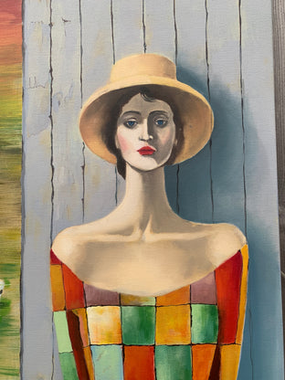 The Silent Visitor by Mikhail Zuyeu |   Closeup View of Artwork 