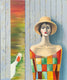 Original art for sale at UGallery.com | The Silent Visitor by Mikhail Zuyeu | $800 | oil painting | 24' h x 20' w | thumbnail 1