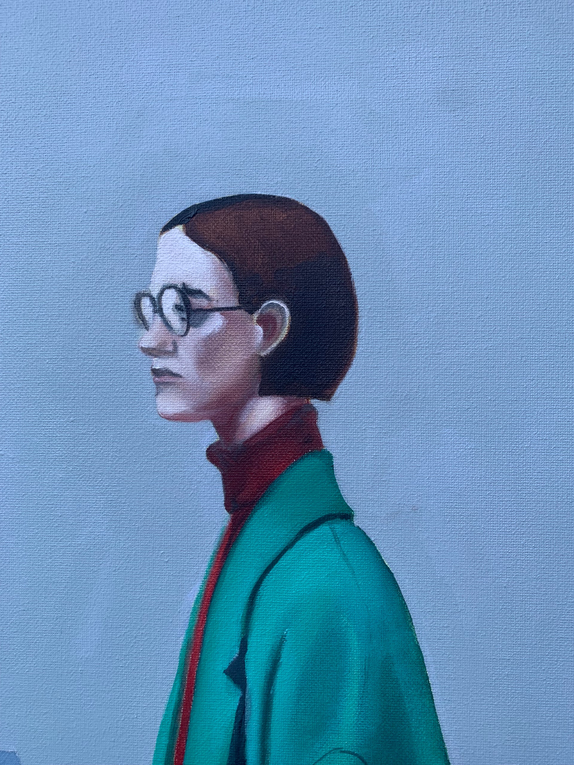Veil of Signals by Mikhail Zuyeu - oil painting | UGallery