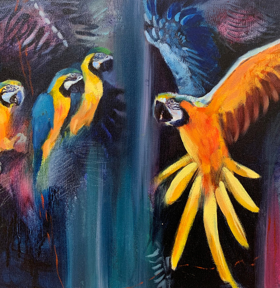 A New Kingdom by Miranda Gamel |  Closeup View of Artwork 