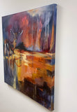 Original art for sale at UGallery.com | Calling from the Mountain by Miranda Gamel | $4,200 | oil painting | 36' h x 36' w | thumbnail 2