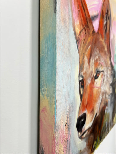 Desert Dreams by Miranda Gamel |  Side View of Artwork 
