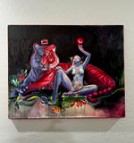 Original art for sale at UGallery.com | Entering Eternity by Miranda Gamel | $2,675 | oil painting | 24' h x 30' w | thumbnail 3