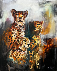 oil painting by Miranda Gamel titled Legacy in Motion