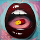 Original art for sale at UGallery.com | Love Is a Drug by Miranda Gamel | $1,200 | oil painting | 18' h x 18' w | thumbnail 1