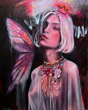 Original art for sale at UGallery.com | The Dream by Miranda Gamel | $2,675 | oil painting | 30' h x 24' w