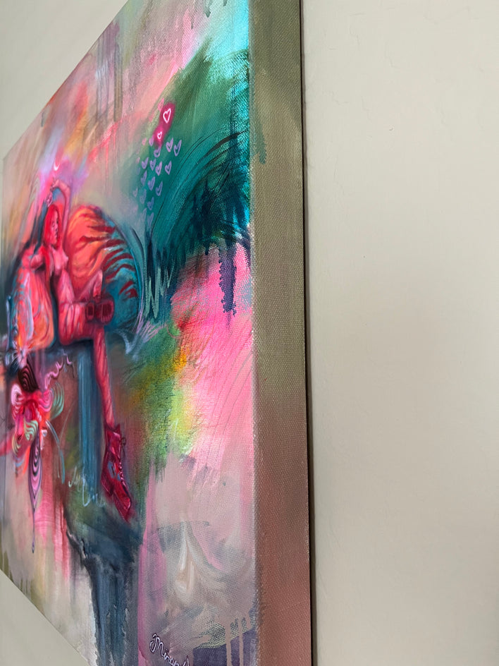 These Boots by Miranda Gamel |  Side View of Artwork 