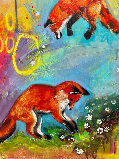 Work or Play? by Miranda Gamel |   Closeup View of Artwork 
