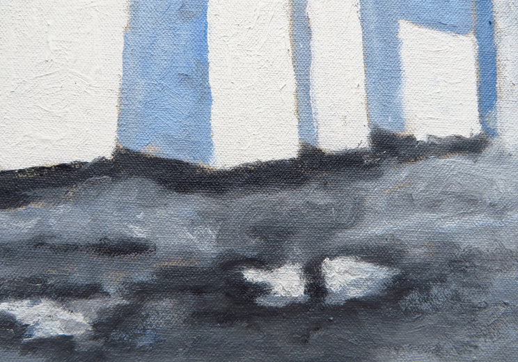 After the Rain by Mitchell Freifeld |   Closeup View of Artwork 