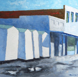 Original art for sale at UGallery.com | After the Rain by Mitchell Freifeld | $275 | oil painting | 12' h x 12' w | thumbnail 1