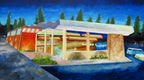 Original art for sale at UGallery.com | Carolina Pines by Mitchell Freifeld | $1,375 | oil painting | 21' h x 40' w | thumbnail 1
