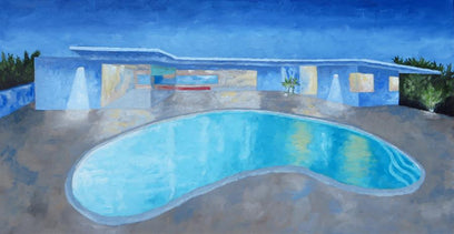 Classic Pool by Mitchell Freifeld | Artwork Main Image