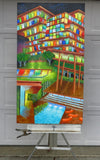 Original art for sale at UGallery.com | Context 5 by Mitchell Freifeld | $1,425 | oil painting | 45' h x 25' w | thumbnail 3