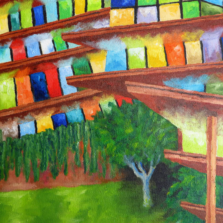 Context 5 by Mitchell Freifeld |  Closeup View of Artwork 