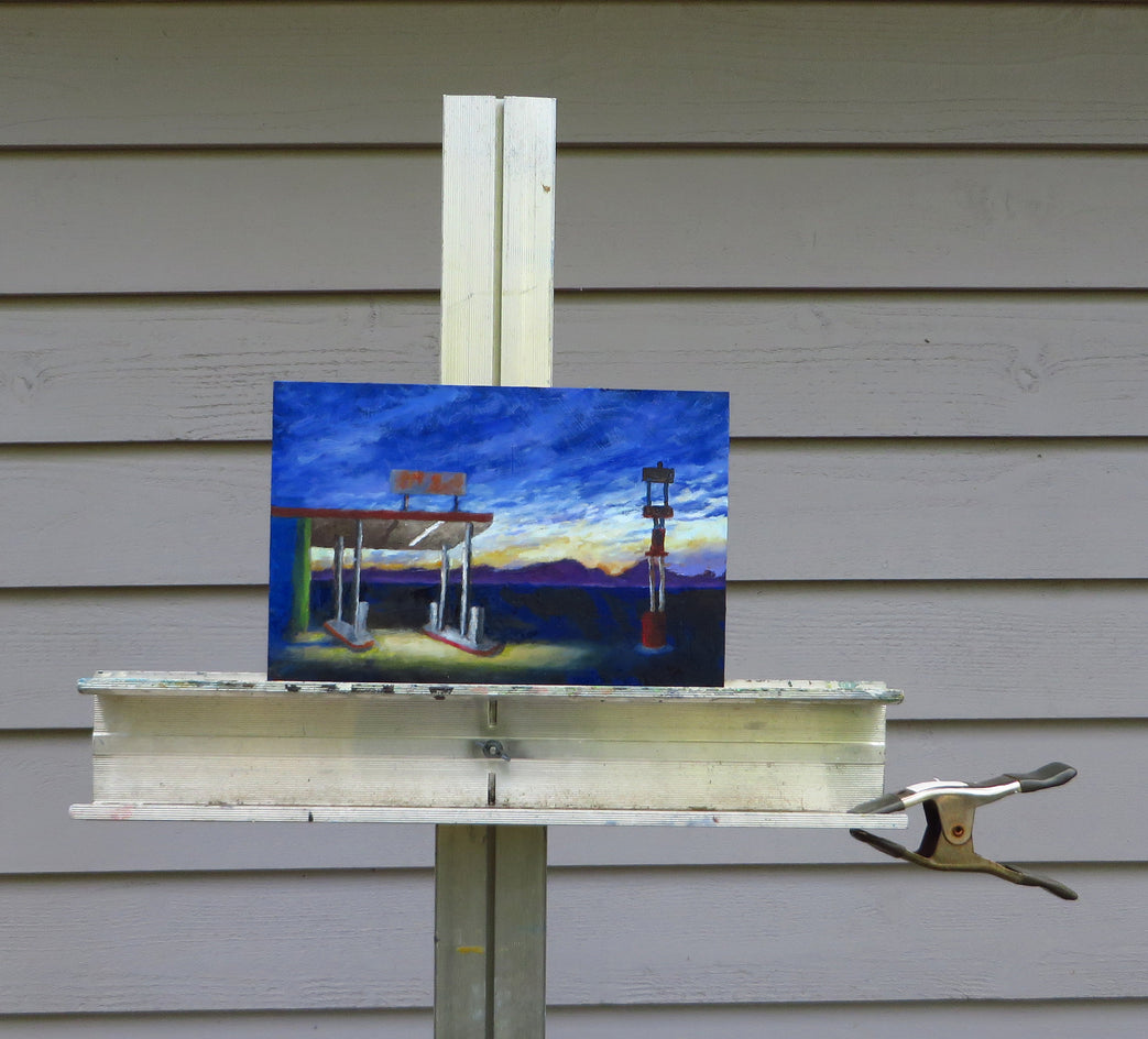 Day Break on the Land by Mitchell Freifeld |  Context View of Artwork 